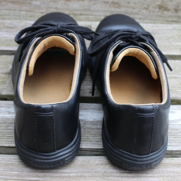 Cole Haan Grand.0S Black Leather Sneakers, Men's Size 10 M, EUC - Picture 6 of 15